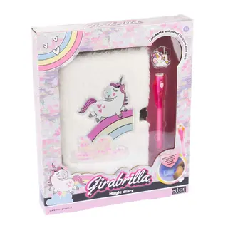 Produktfoto för Girabrilla Unicorn Magic Diary