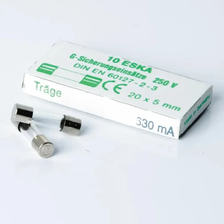 Alternativ bild 0 för Glass fuse - slow, 0.63A
