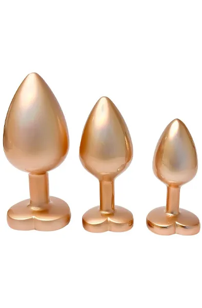 Bild 2 för Gleaming Love Pearl Plug Set, Champagne