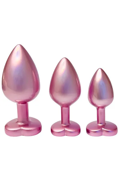 Bild 2 för Gleaming Love Pearl Plug Set, Pink