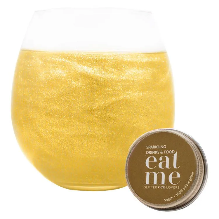 Bild 1 för Glitter Eco Lovers EAT ME Gold