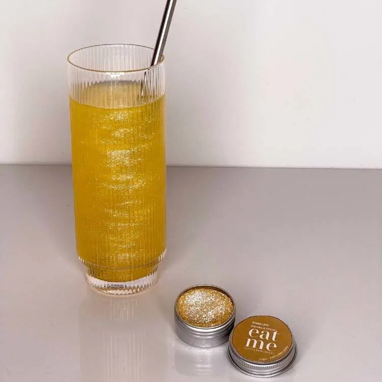 Bild 4 för Glitter Eco Lovers EAT ME Gold