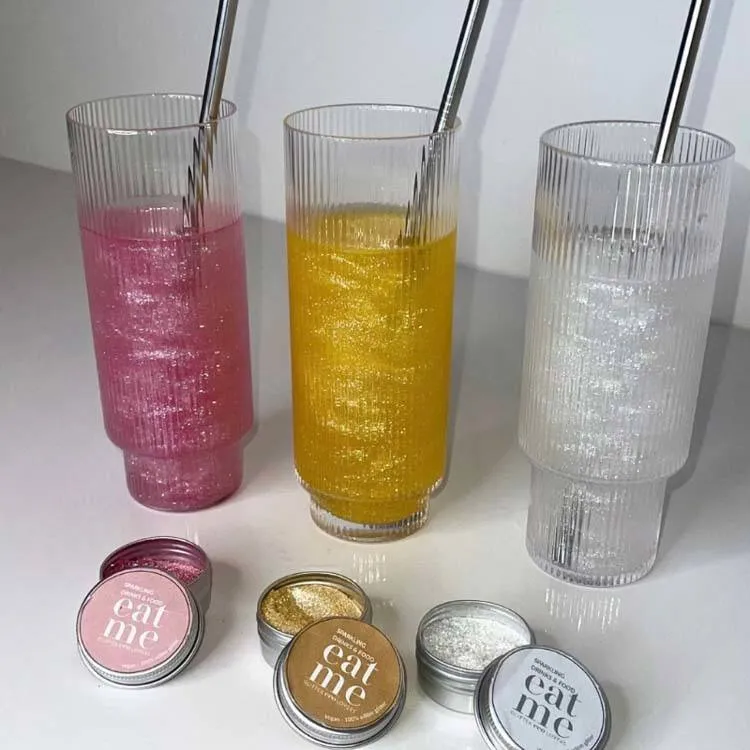 Bild 5 för Glitter Eco Lovers EAT ME Gold