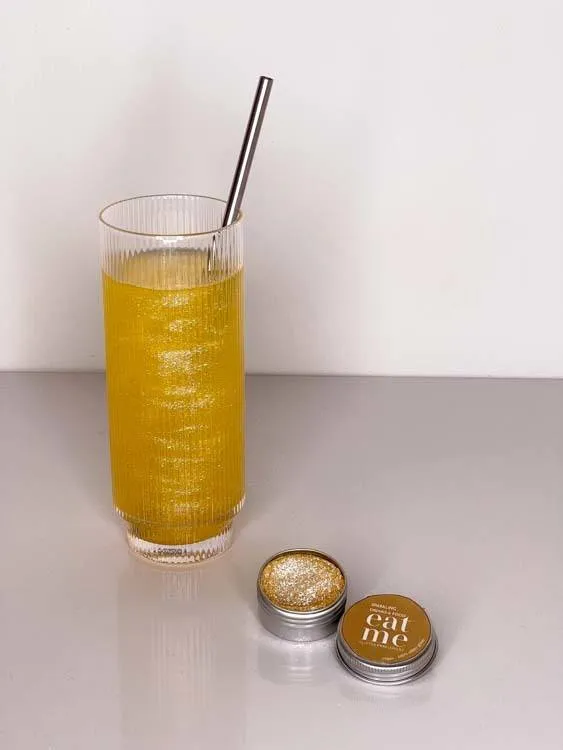 Bild 7 för Glitter Eco Lovers EAT ME Gold