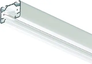 Produktfoto för Global basskena 230V, 1-fas, längd 1 meter, vit - STANDARD