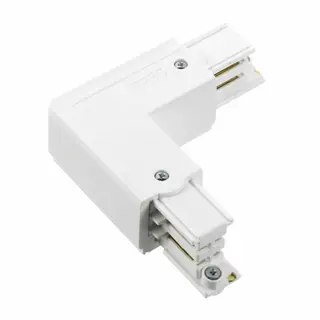 Produktfoto för Global pro L-stycke 230V, 3-fas, vänster, vit - PROFESSIONAL