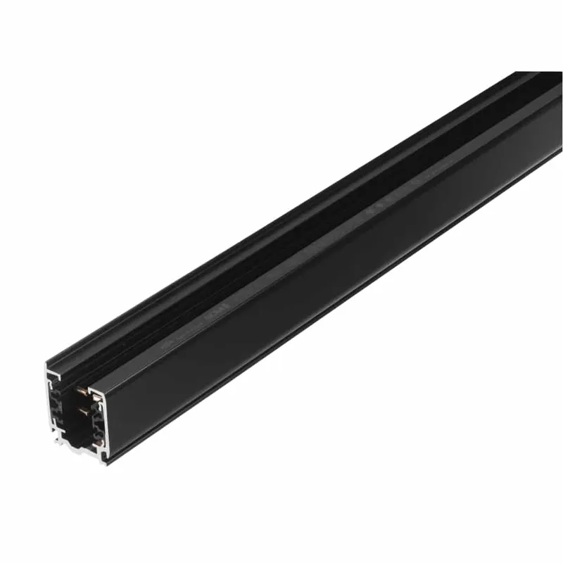 Bild 1 för Global XTS4100-2 skena 230V, 3-fas, längd 1 meter, svart - PROFESSIONAL
