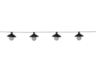 Produktfoto för Globe Shade solcellsslinga (Svart)