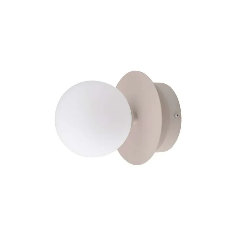 Bild 1 för Globen Lighting  Art Deco IP44 vägglampa/plafond, mud/vit