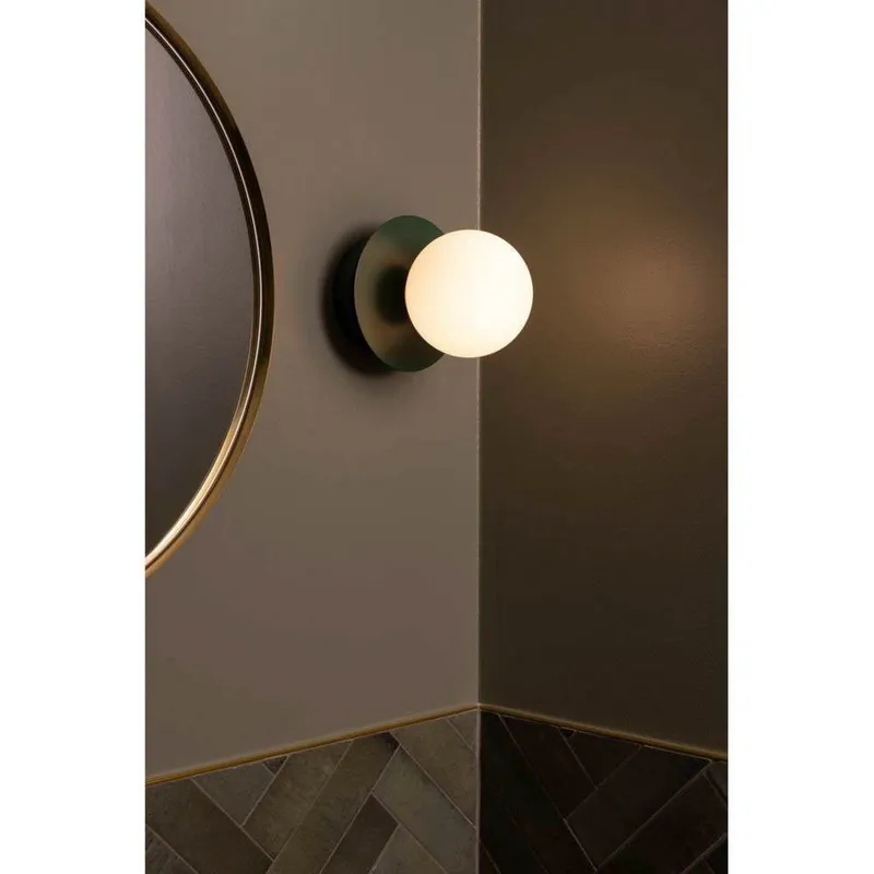 Bild 4 för Globen Lighting - Art Deco Vägglampa/Plafond IP44 Green/White Globen Lighting