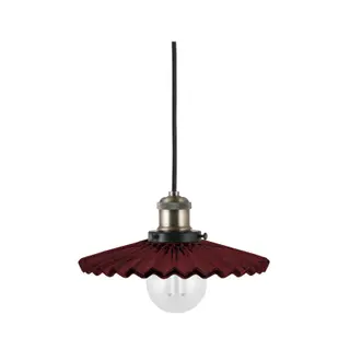 Produktfoto för Globen Lighting - Cobbler 25 Taklampa Burgundy