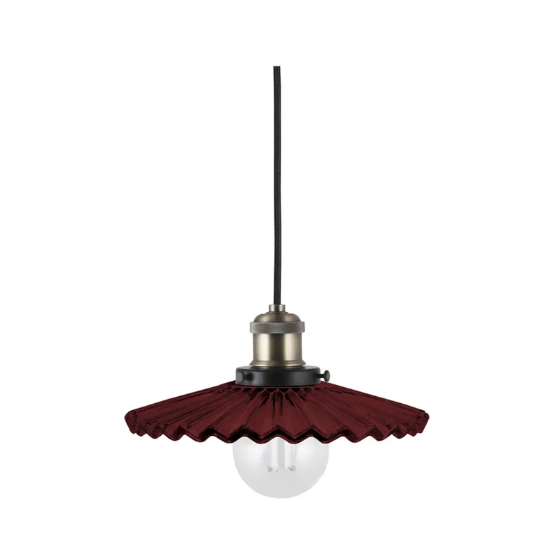 Bild 1 för Globen Lighting - Cobbler 25 Taklampa Burgundy
