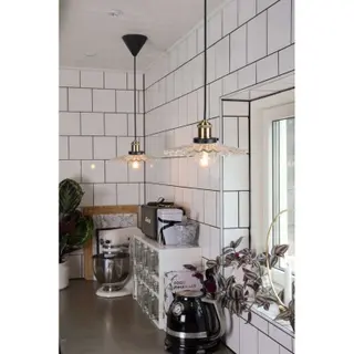 Produktfoto för Globen Lighting Cobbler Pendel 25 cm, klar
