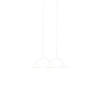 Produktfoto för Globen Lighting - Curve 3 Taklampa White