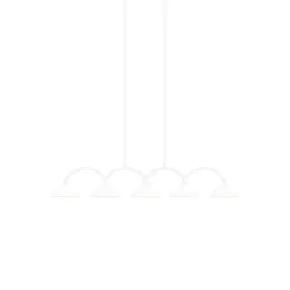 Produktfoto för Globen Lighting - Curve 5 Taklampa White