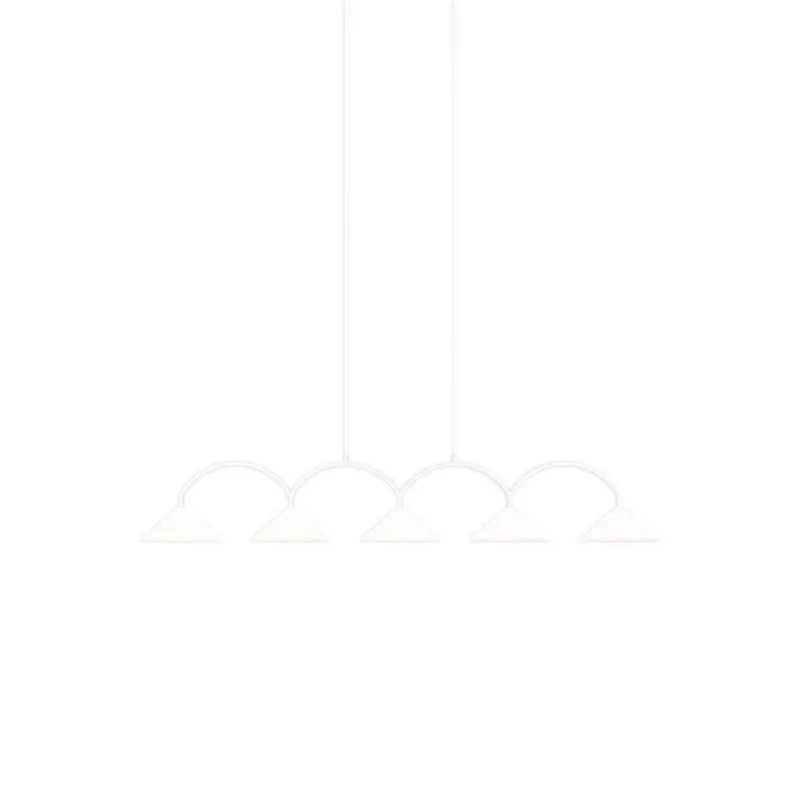 Bild 1 för Globen Lighting - Curve 5 Taklampa White