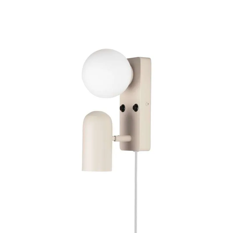 Bild 1 för Globen Lighting - Doppio Vägglampa Beige