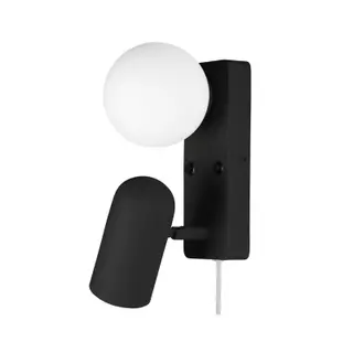 Produktfoto för Globen Lighting - Doppio Vägglampa Svart