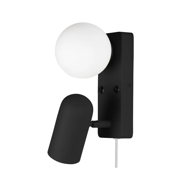 Bild 1 för Globen Lighting - Doppio Vägglampa Svart