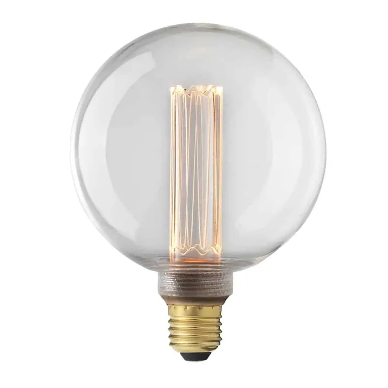 Bild 1 för Globen Lighting E27 LED laser filament glob dimbar 12,5 cm, E27