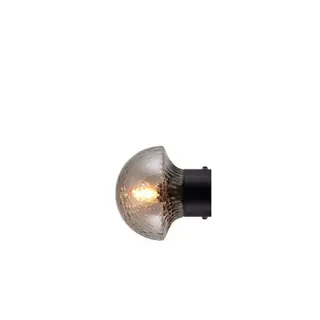Produktfoto för Globen Lighting - Fungo 16 Vägglampa/Plafond IP44 Røyk/Svart