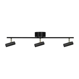Produktfoto för Globen Lighting - Hubble 3 Long Plafond Svart