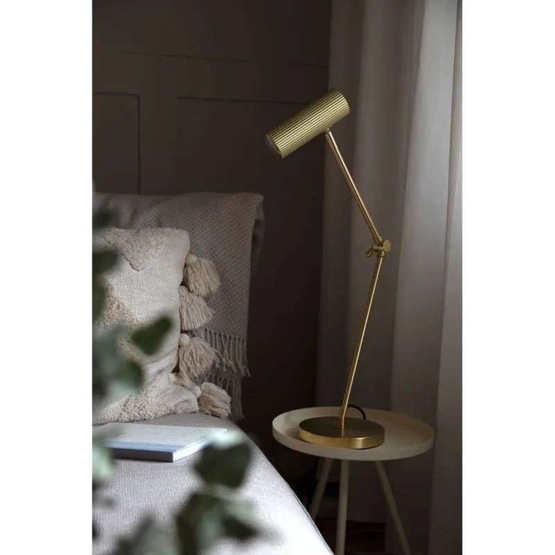 Bild 3 för Globen Lighting - Hubble Read Bordslampa Brushed Brass Globen Lighting