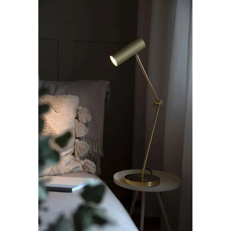 Bild 4 för Globen Lighting - Hubble Read Bordslampa Brushed Brass Globen Lighting