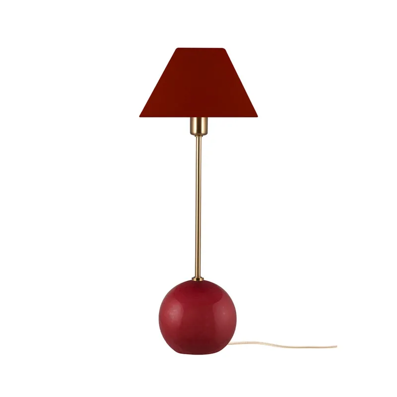 Bild 1 för Globen Lighting - Iris 20 Bordslampa Burgundy