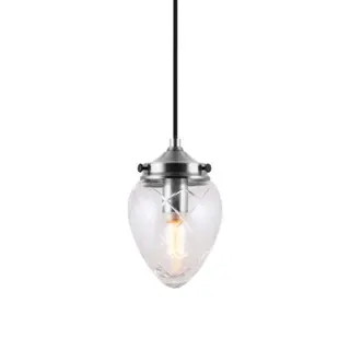 Produktfoto för Globen Lighting - Juni 11 Taklampa Antik Stål/Klar