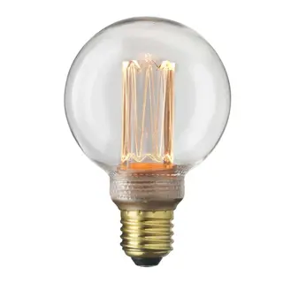 Produktfoto för Globen Lighting Ljuskälla E27 Laser LED filament glob Klar