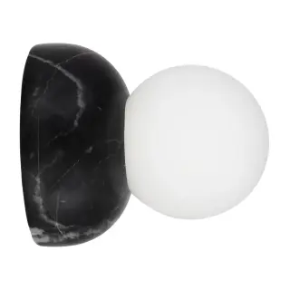 Produktfoto för Globen Lighting - Torrano 13 Vägglampa/Plafond IP44 Black