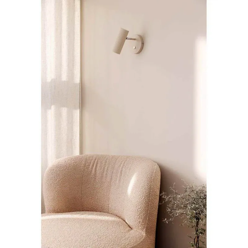 Bild 2 för Globe's Lighting Hubble wall lamp beige, GU10