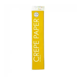 Produktfoto för Globos - Crepe paper yellow 50x250cm