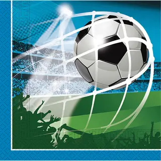 Produktfoto för Globos Paper Napkins FSC Football Fans 20 pcs.