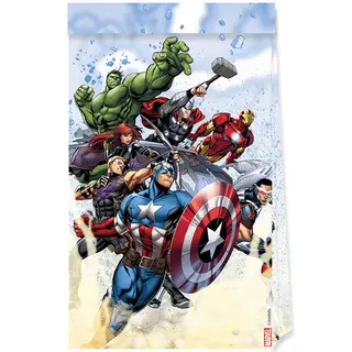 Produktfoto för Globos Paper Party Bags FSC Avengers Infinity Stones 4pcs