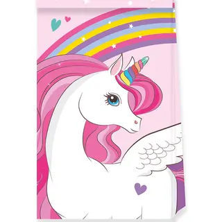 Produktfoto för Globos Paper Party Bags FSC Unicorn Rainbow Colors 4 pcs.