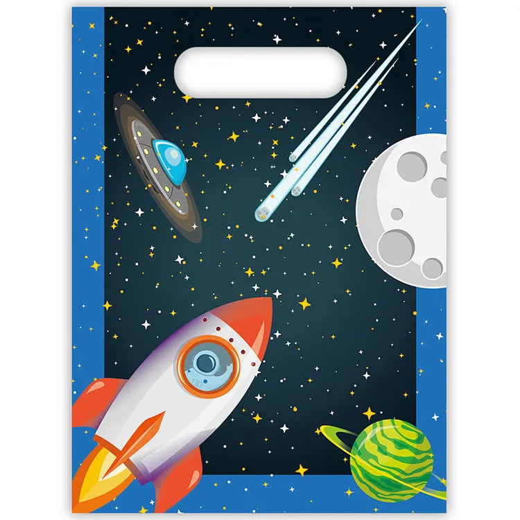 Alternativ bild 0 för Globos Party bags Rocket Space 6 pcs.