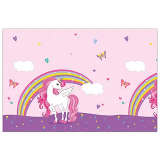 Produktfoto för Globos Tablecloth Unicorn Rainbow Colors 120x180cm