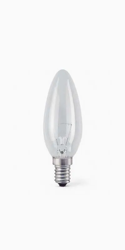 Alternativ bild 0 för GLÖDLAMPA KRON 11W E14 KLAR CL B (59LM) OSRAM | Beijerbygg Byggmaterial