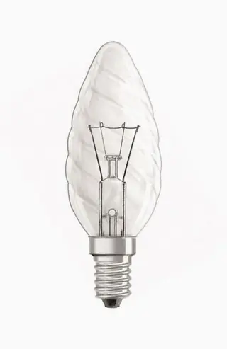 Produktfoto för GLÖDLAMPA KRON VRIDEN 11W E14 KLAR CL BW (59LM) OSRAM | Beijerbygg Byggmaterial