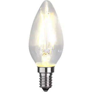 Produktfoto för Glödlampa LED Klar filament E14 B35 2700K 150lm
