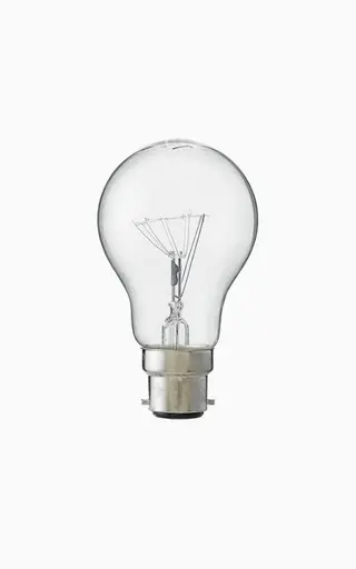 Produktfoto för Glödlampa normal 110lm B22d 15W