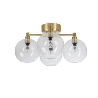Produktfoto för Gloria 4 takplafond (Mässing/guld)