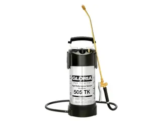 Produktfoto för GLORIA 505 TK Profiline, Handträdgårdspruta, 5 l, 8 l, Svart, Vit, Rostfritt stål, mässing