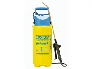 Produktfoto för GLORIA Prima 5, Handträdgårdspruta, 7 l, 5 l, Blå, Gul, Plast, mässing