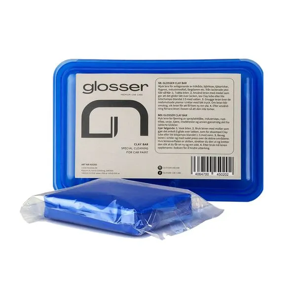 Alternativ bild 0 för Glosser Pro Series Clay Bar - Rengöringslera 200 g