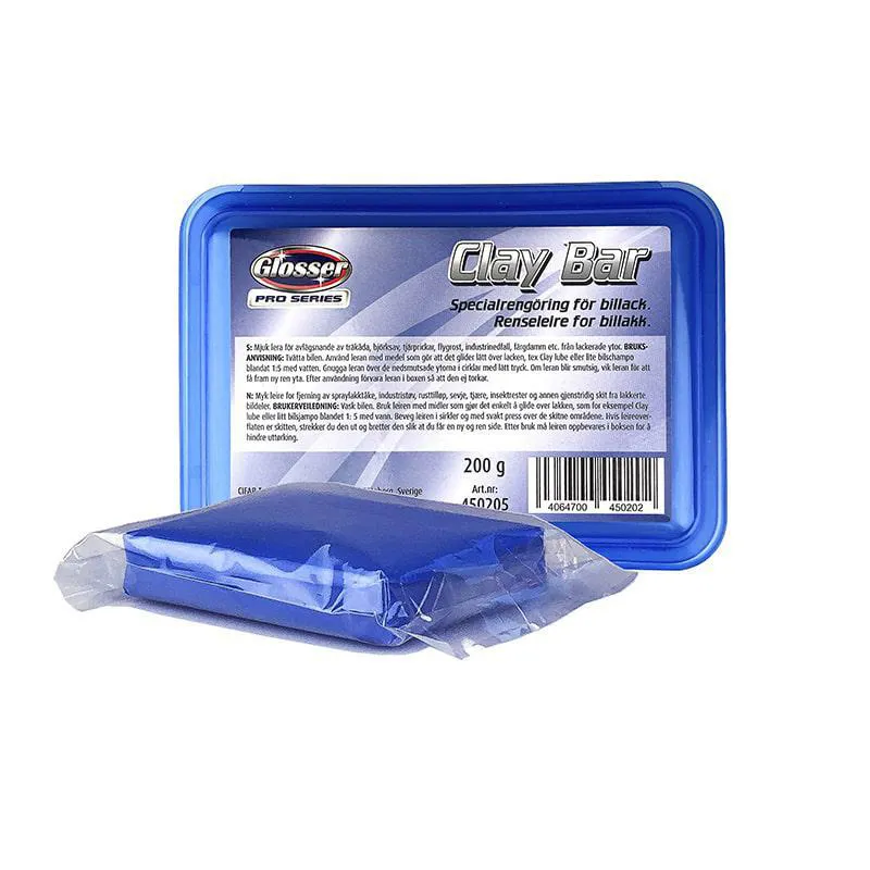 Alternativ bild 0 för Glosser Pro Series Clay Bar - Rengöringslera 200 g