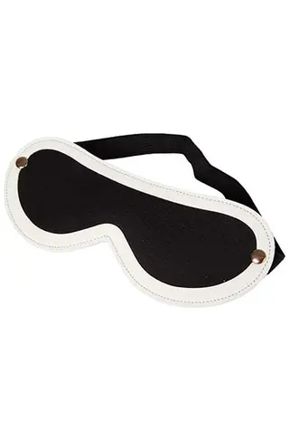 Produktfoto för Glow-in-the-Dark Ögonmask - Vit/Svart