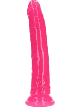 Produktfoto för Glow in the Dark - Realistisk Dildo med sugkopp 22,5 cm